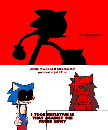 so that is why the pizza has blood instead of the regular sauce...