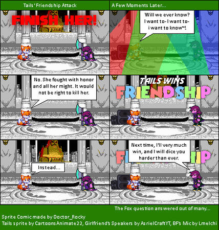 Tails' Friendship Attack